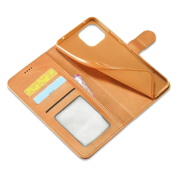 LC.Imeeke Xiaomi Mi 11 Lite 5G / 11 Lite Flippetui - Brun Brown