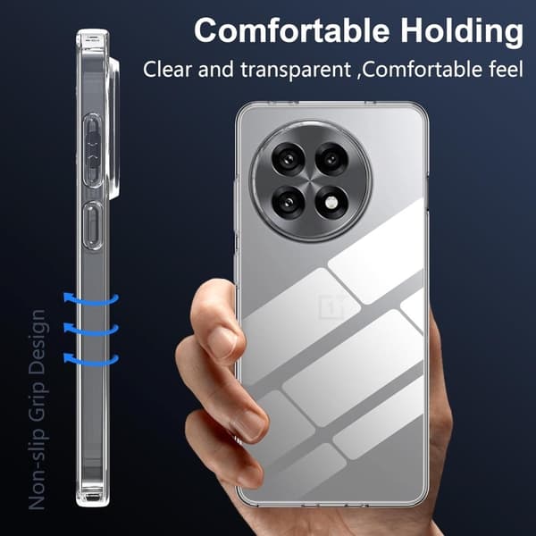 Erittäin ohut läpinäkyvä kotelo Xiaomi Redmi Note 13R Transparent