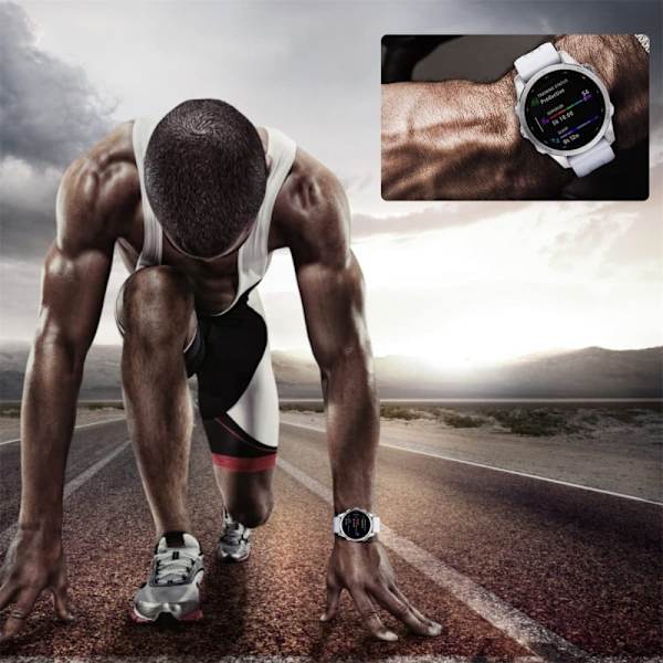 Garmin Fenix 7S 0.3mm tempered glass screen protector Transparent