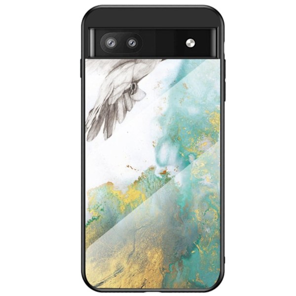 Fantasy Marble Google Pixel 6a Cover - Flyvende Due Marmor Multicolor