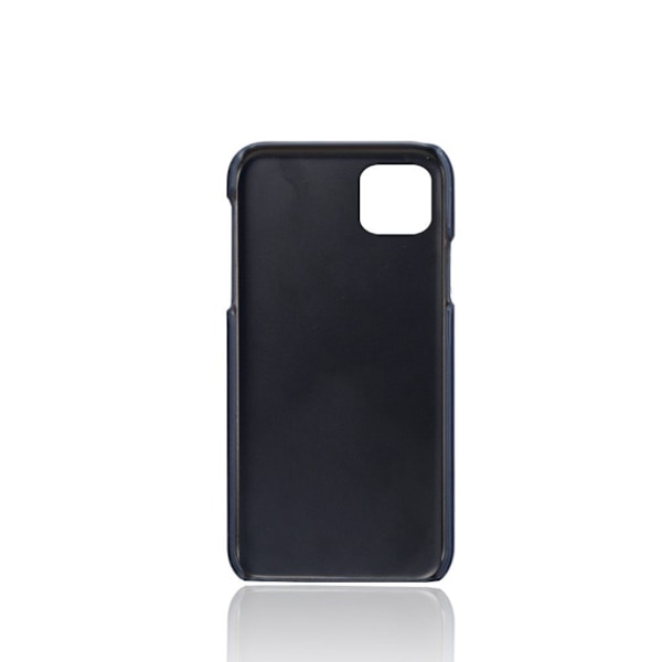 Dual Card Etui iPhone 12 / 12 Pro - Blå Blue