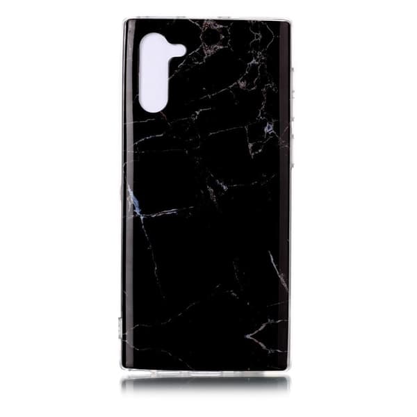 Marble Samsung Galaxy Note 10 deksel - Svart Black