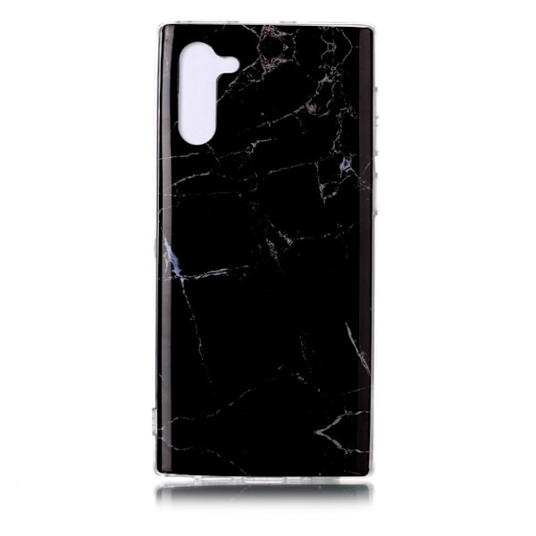 Marble Samsung Galaxy Note 10 kuoret - Musta Black