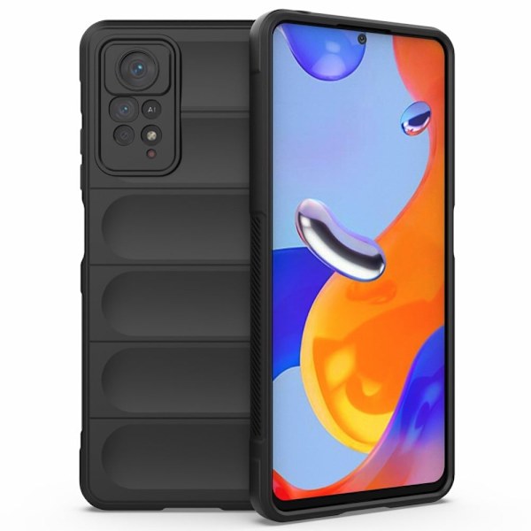 Blødt grebsformet cover til Xiaomi Redmi Note 11 Pro 5G / Xiaomi Redmi Note 11 Pro - Sort Black