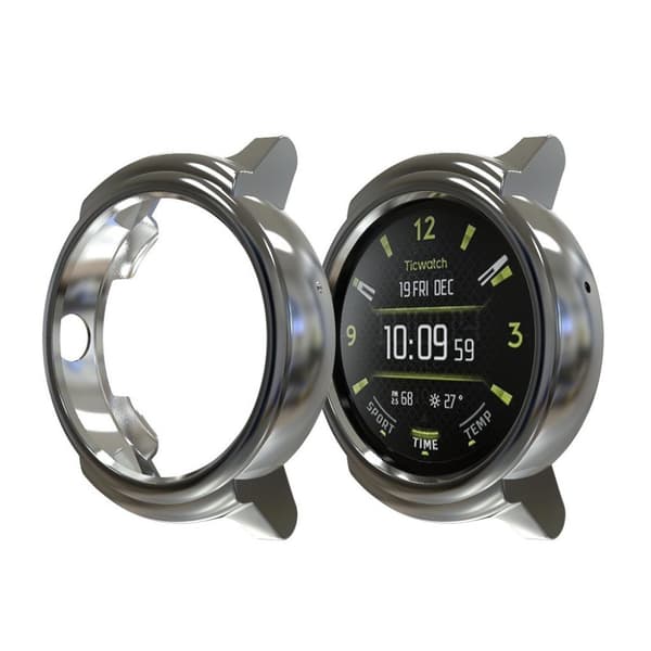 Ticwatch E galvanisering deksel - Grå Silver grey
