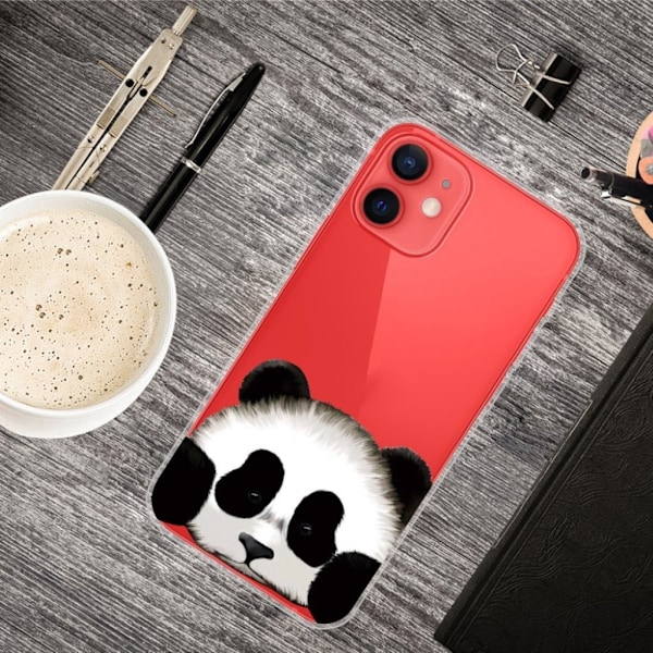 Deco iPhone 13 Mini skal - Söt Panda Svart