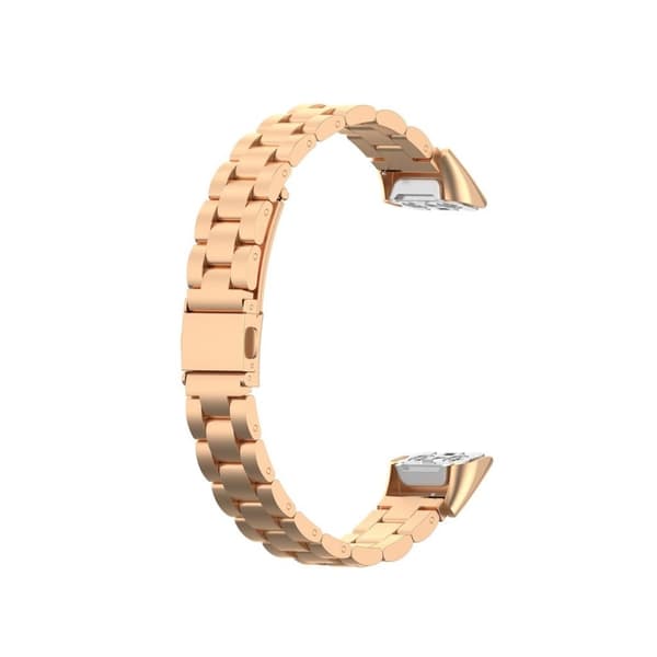 Samsung Galaxy Fit Rustfritt Stål Klokkereim - Rose Gull Pink