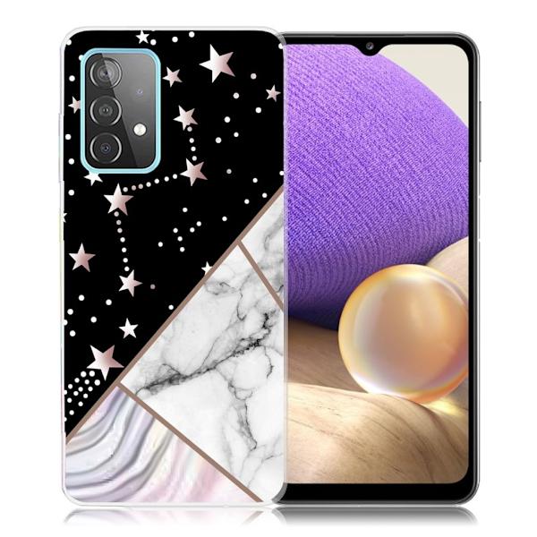 Marble Samsung Galaxy A32 5G Etui - Constellation Klinkekule Tile Multicolor