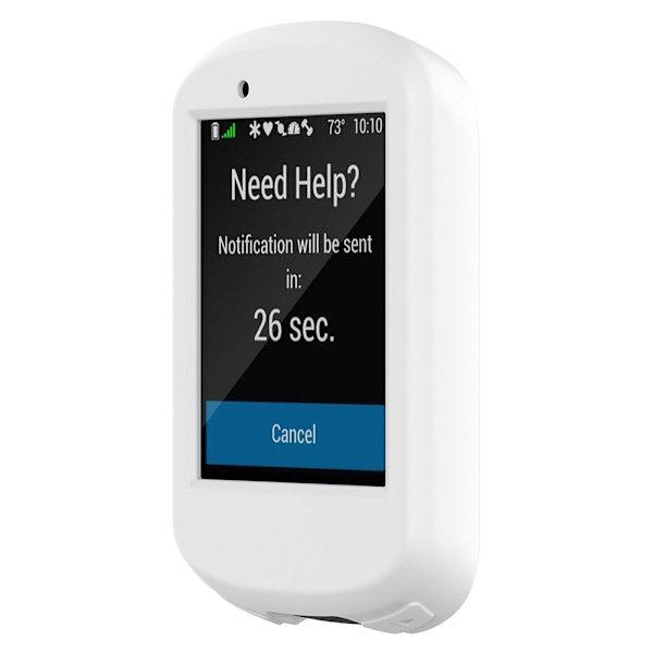 Garmin Edge 830 silikondeksel - Hvit White