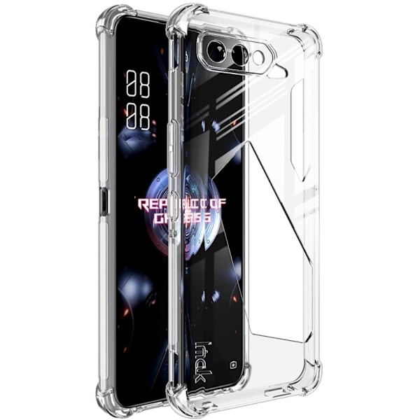 IMAK Airbag-suojus ASUS ROG Phone 5 Pro / 5 Ultimate / 5 - Läpinäkyvä Transparent