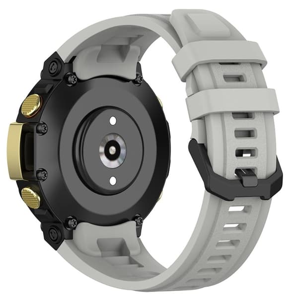 Amazfit T-Rex 2 silikone urrem - Grå Silver grey