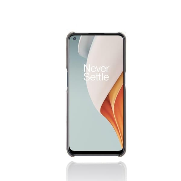 Dual Card OnePlus Nord N100 kotelot - Harmaa Silver grey