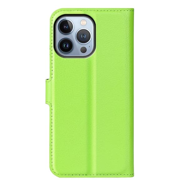 Classic iPhone 14 Pro Max flip etui - Grønn Green