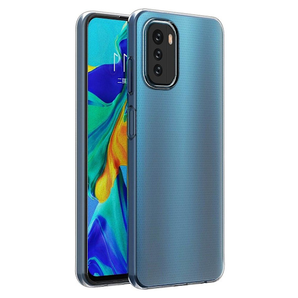 Ultratyndt gennemsigtigt etui til Nokia G60 Transparent