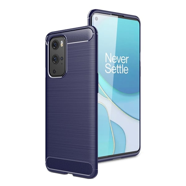 Carbon Flex Etui OnePlus 9 Pro - Blå Blue