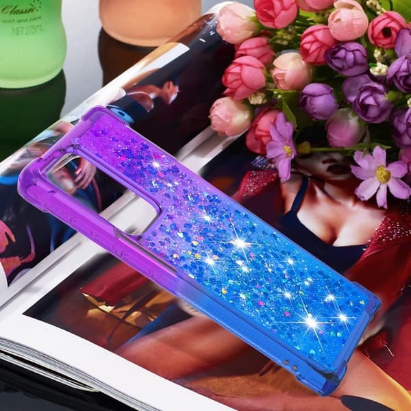 Princess Samsung Galaxy Note 20 Ultra kotelot - Violetti / Sininen Blue