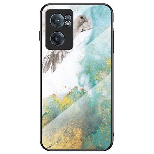 Fantasy Marble OnePlus Nord CE 2 5G deksel - Flygende Due-Marmor Multicolor