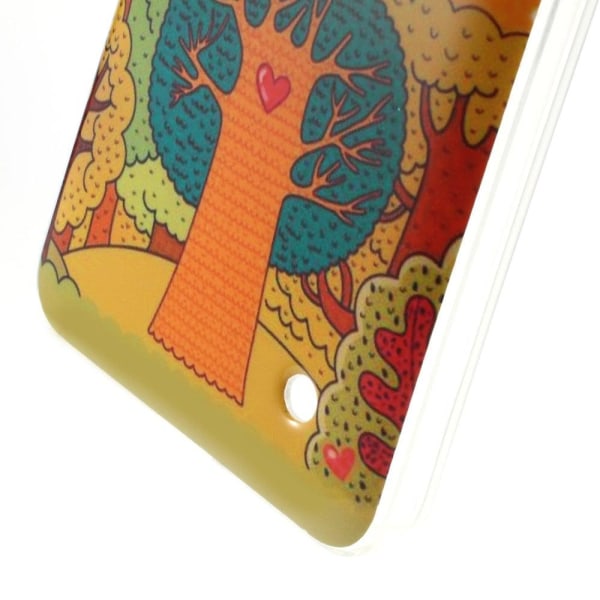Westergaard Microsoft Lumia 640 Cover - Tegneserie Sol & Træer Multicolor