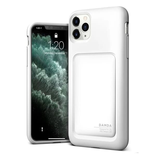VRS Design Damda High Pro -suoja iPhone 11 Pro Max -puhelimelle - Kerma Valkoinen White