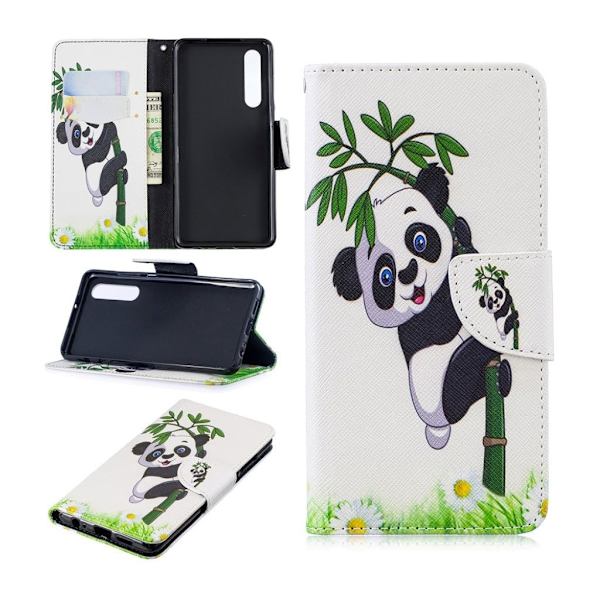 Huawei P30 mönster fodral - Söt Panda multifärg