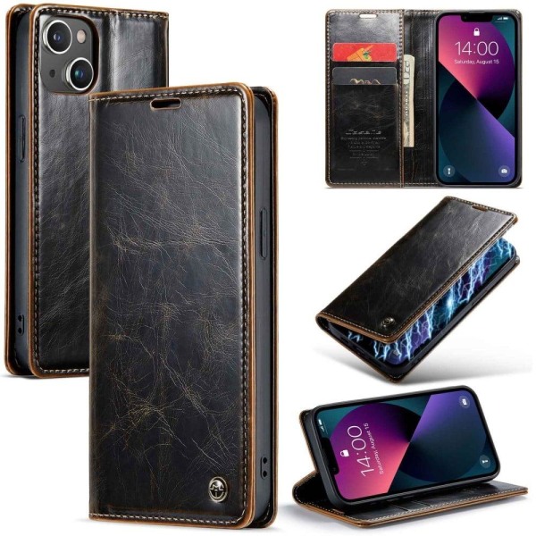 CaseMe iPhone 13 smooth etui - Brun Brown