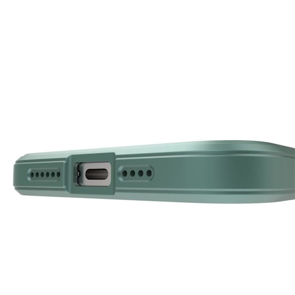 Mjukt greppformat iPhone 13 Pro Max skal - Silver/Grå Silvergrå