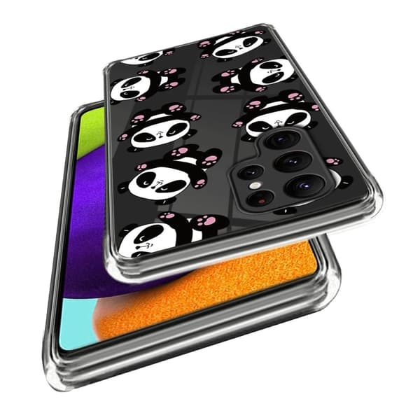 Deco Samsung Galaxy S24 cover - Farverigt Træ Multicolor
