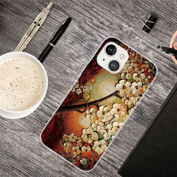 Deco iPhone 14 Plus kotelot - Pieni Kukka Multicolor