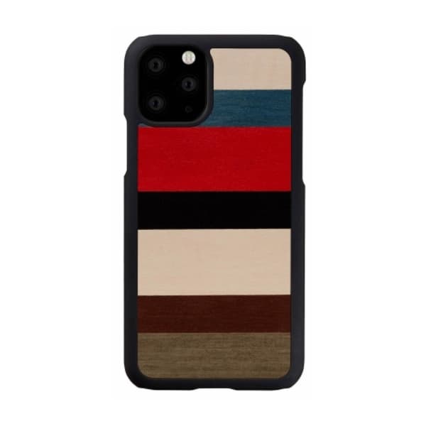 Man&Wood premiumfodral för iPhone 11 Pro - Korallina multifärg