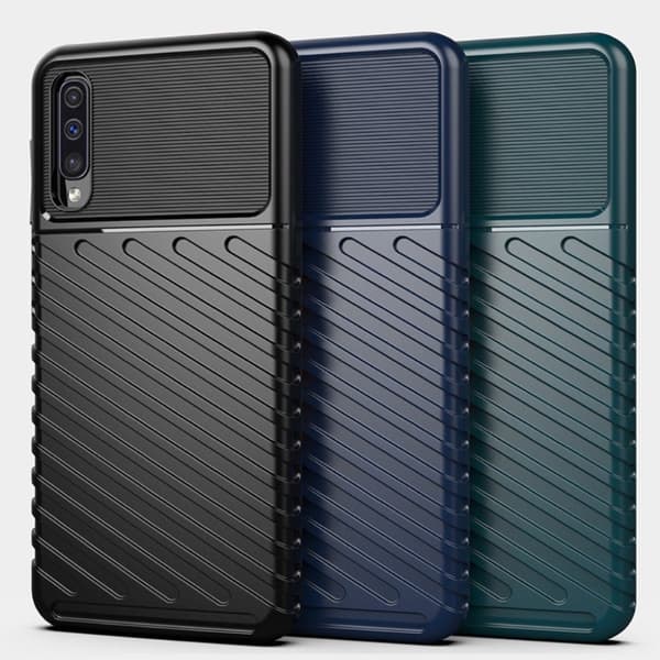 Thunder Samsung Galaxy A50 kuoret - Sininen Blue