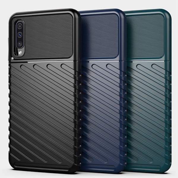 Thunder Samsung Galaxy A50 skal - Blå Blå