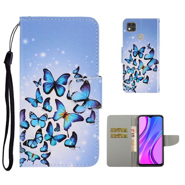Wonderland Xiaomi Redmi 9C fodral -Blå Blå