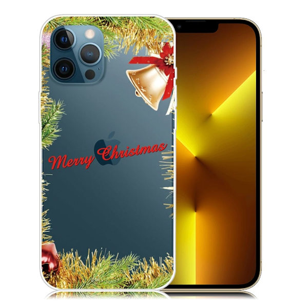 Joulu iPhone 13 Pro Max tapauksessa - Kello Multicolor