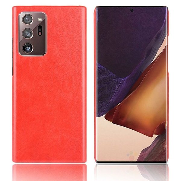 Croco Samsung Galaxy Note 20 Ultra kotelot - Punainen Red