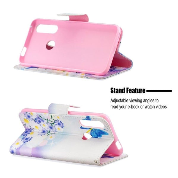 Wonderland Huawei P Smart Z kotelot -  Siniset Perhoset Blue