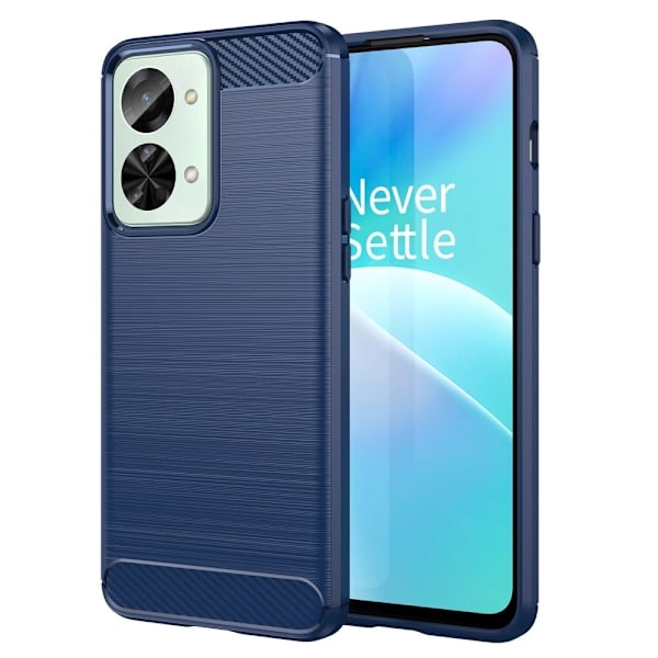 Carbon Flex OnePlus Nord 2T deksel - Blå Blue