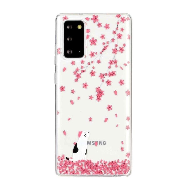 Deco Samsung Galaxy Note 20 Ultra skal - Rosa Blomma Rosa