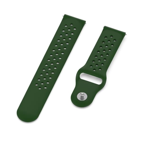 Amazfit GTR 47mm / Pace silikone Urrem - Militærgrøn Green