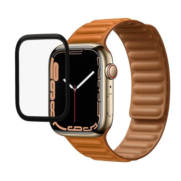 Apple Watch (41 mm) 9H HD herdet skjermbeskytter Transparent