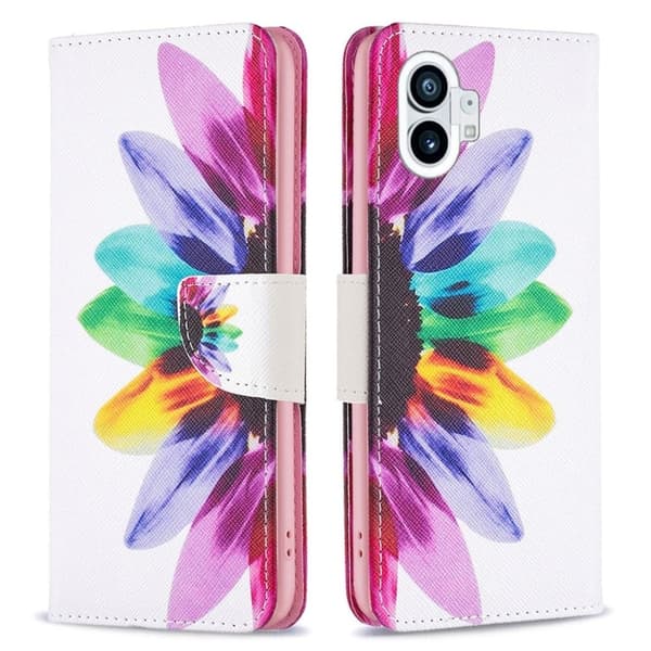 Wonderland Nothing Phone (1) Läppäkotelo - Sunflower Multicolor