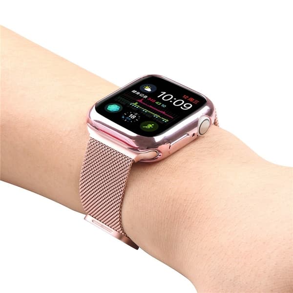 Apple Watch (45 mm) galvanisert deksel - Rosa Pink