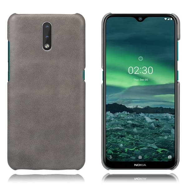 Prestige etui - Nokia 2.3 - Grå Silver grey