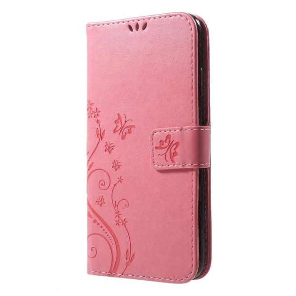 iPhone Xs Max Kukallinen Printti Kuviollinen Synteetti Nahkainen Pink