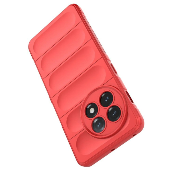 Blødt grebsformet cover til OnePlus 11 - Rød Red