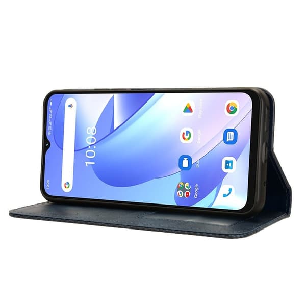 Bofink Vintage Umidigi G3 / G3 Max / G3 Plus Læder Etui - Blå Blue