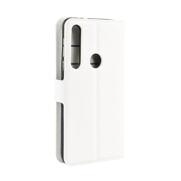 Classic Motorola Moto G8 Play flip kotelot - Valkoinen White
