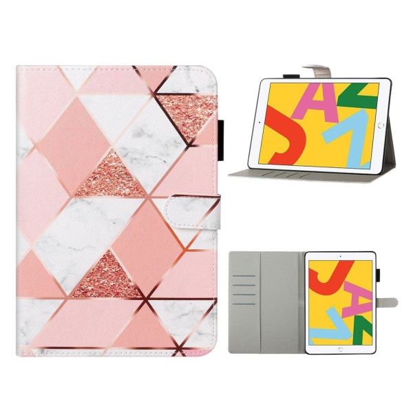 iPad 10.2 (2019) / Air (2019) cool pattern leather flip case - G Multicolor