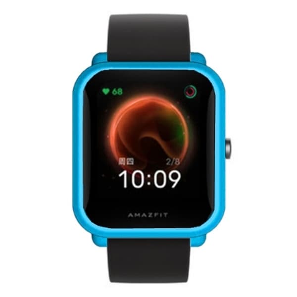 Huami Amazfit Bip Pop / Bip / Bip U Klockfodral Repsäkert mjukt T-ramskydd - Himmelsblå Blå