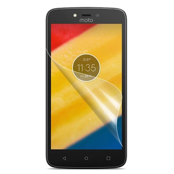 Ultra-klart Motorola Moto C Plus skärmskydd Transparent