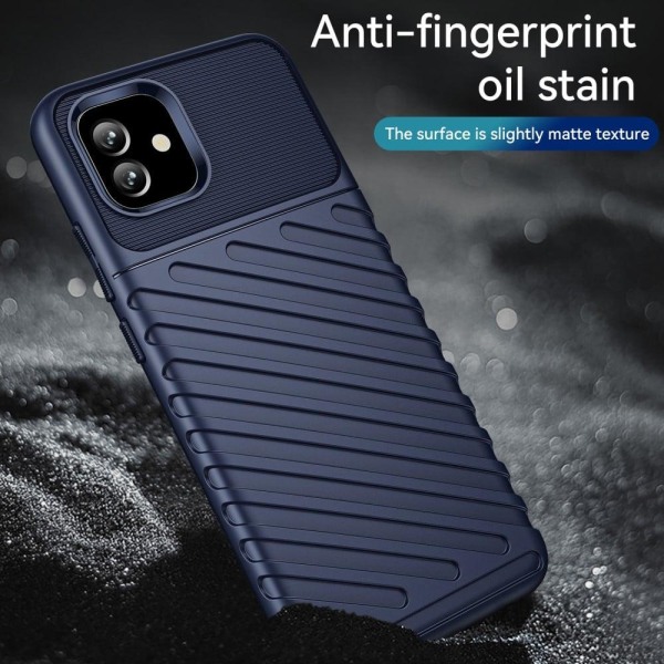 Thunder Samsung Galaxy A04e Etui - Blå Blue